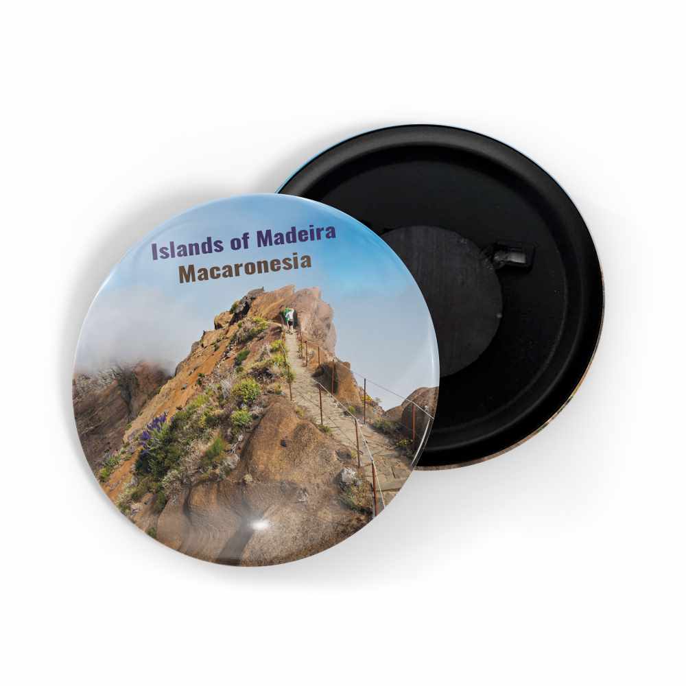 dhcrafts Fridge Magnet Multicolor Famous Tourist Place Islands Of Madeira Macaronesia Glossy Finish Design Pack of 1